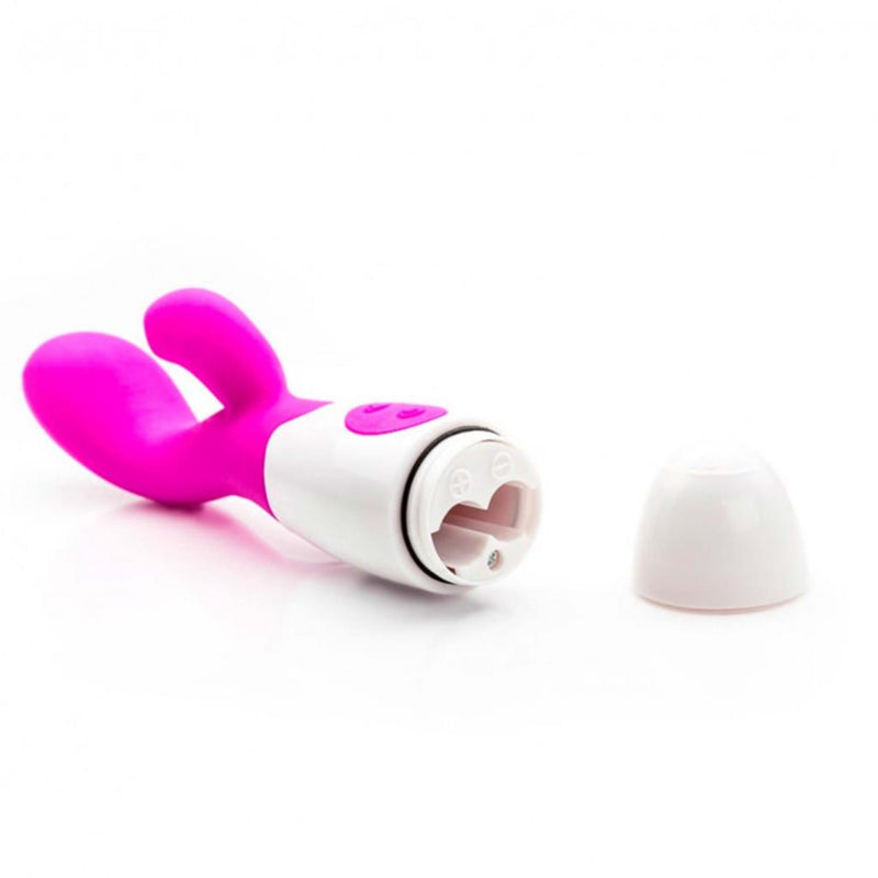 Vibrador Rabbit Feminino | Ponto G + Clitóris | 10 Modos de Vibração | Toque Aveludado