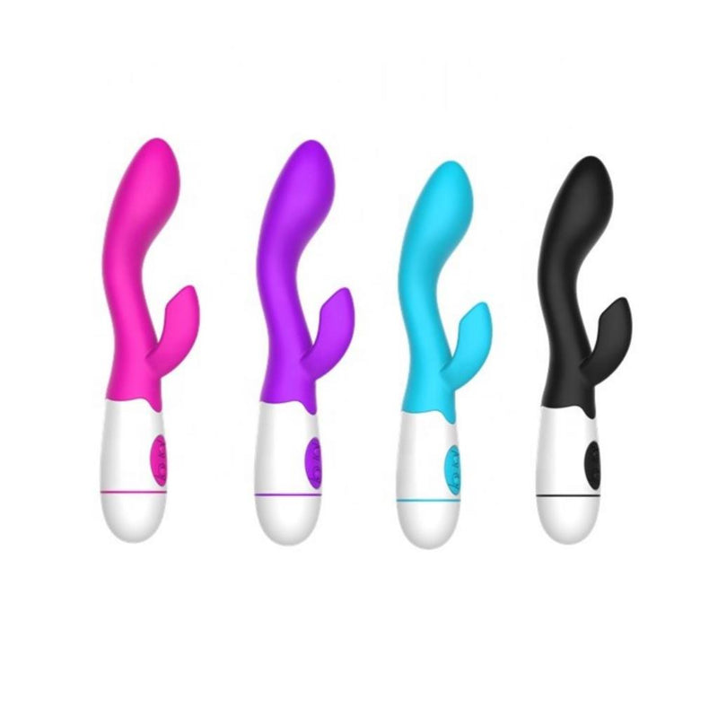 Vibrador Rabbit Feminino | Ponto G + Clitóris | 10 Modos de Vibração | Toque Aveludado