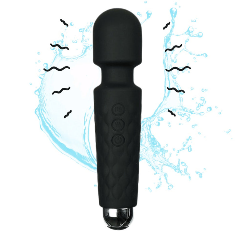 Varinha Mágica Vibratória | Estimulador de Clitóris | 20 Modos de Vibração | Recarregável USB